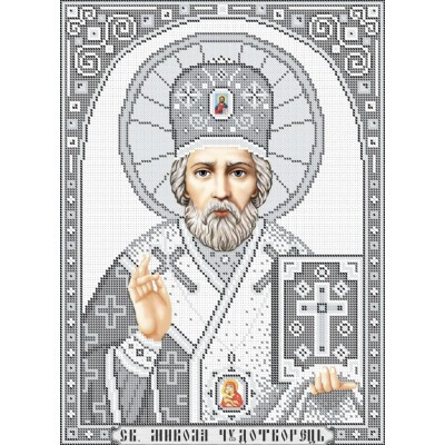 R-0218 Saint Nicholas (silver) A3