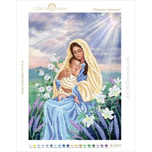 R-0287 Madonna with baby A3