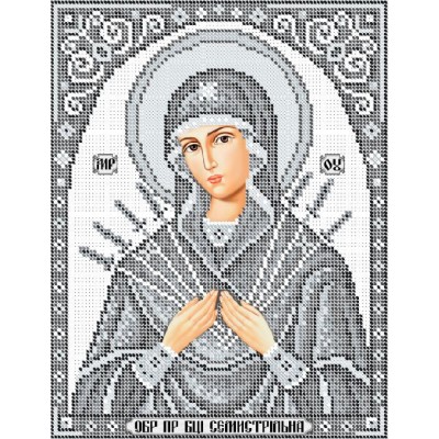 R-0404 The Virgin of Seven Arrows (silver) A4