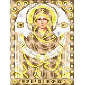 R-0414 Shroud of the Holy Mother of God (gold) A5