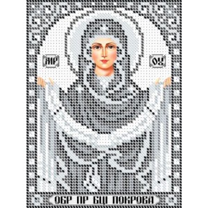 R-0417 Shroud of the Holy Mother of God (silver) A5