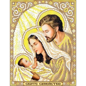 R-0419 Holy Family (gold) A4