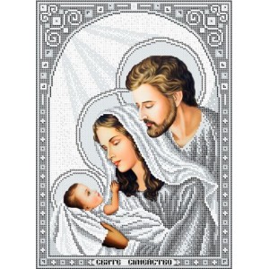 R-0421 Holy Family (silver) A3