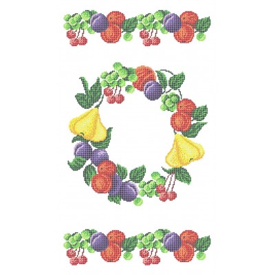 SR-05 Towel Fruit wreath