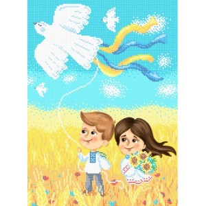 W-0594 We are from Ukraine! A3  (full stitching)