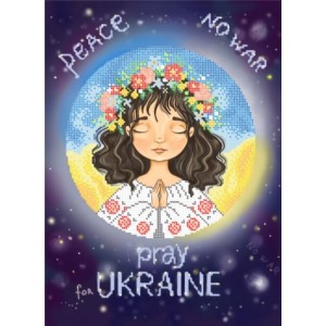 W-0595 Pray for Ukraine! A3