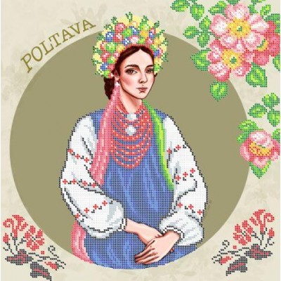 W-0620 Poltava. Traditional costumes of Ukraine