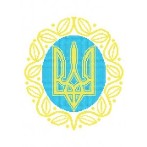 W-0646 Герб України А3