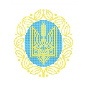 W-0647 Герб України А4