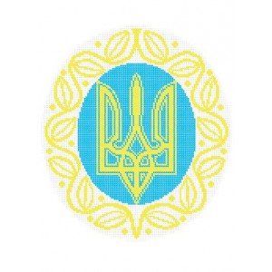 W-0649 Герб України (повна зашивка) А3