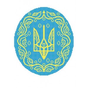 W-0655 Герб України (повна зашивка) А3